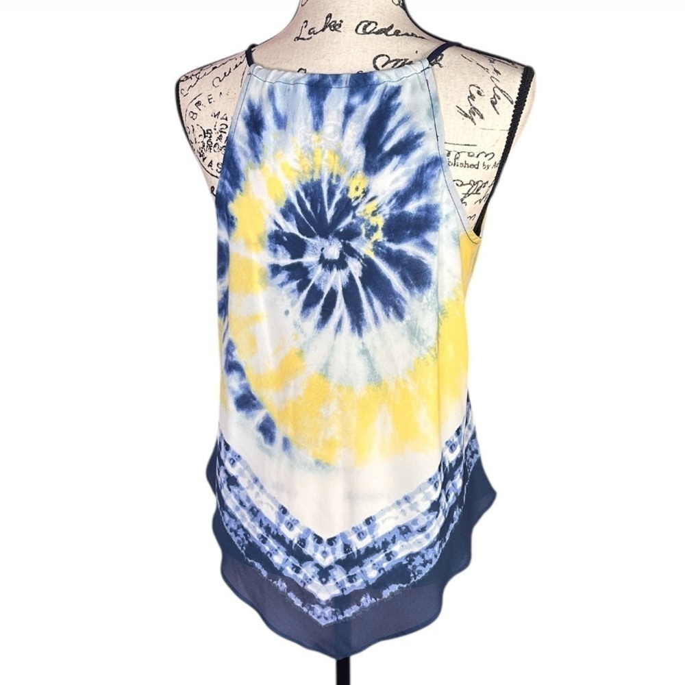 BCX V-Hem Tie-Dyed Tank size M - Picture 2 of 3